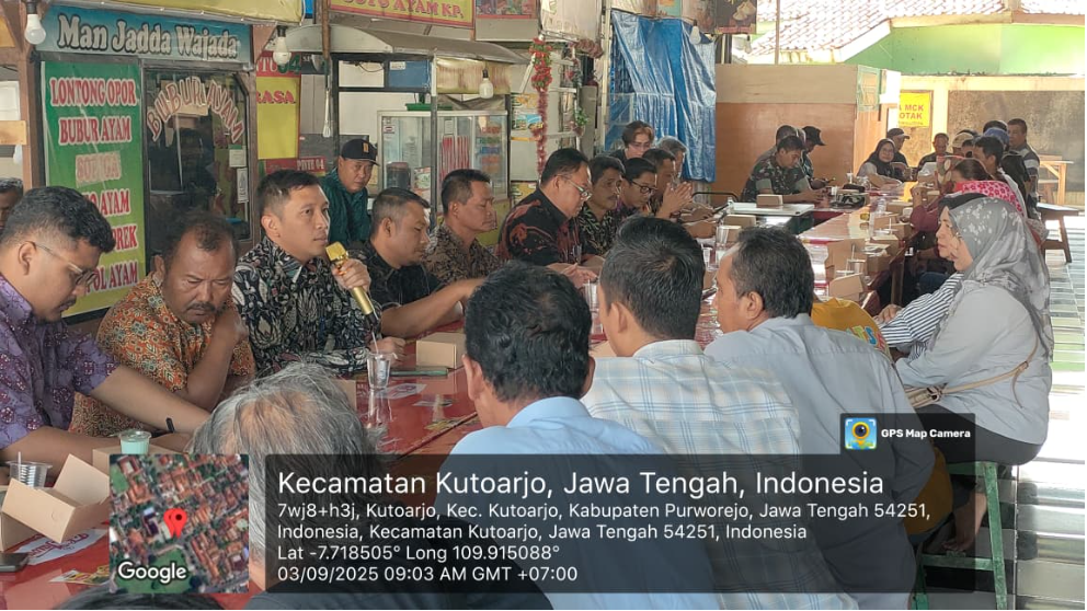 Rapat bersama dengan Beberapa OPD di Kabupaten Purworejo