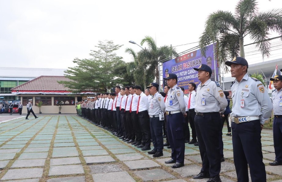 Apel Gelar Pasukan Operasi Patuh Candi 2025