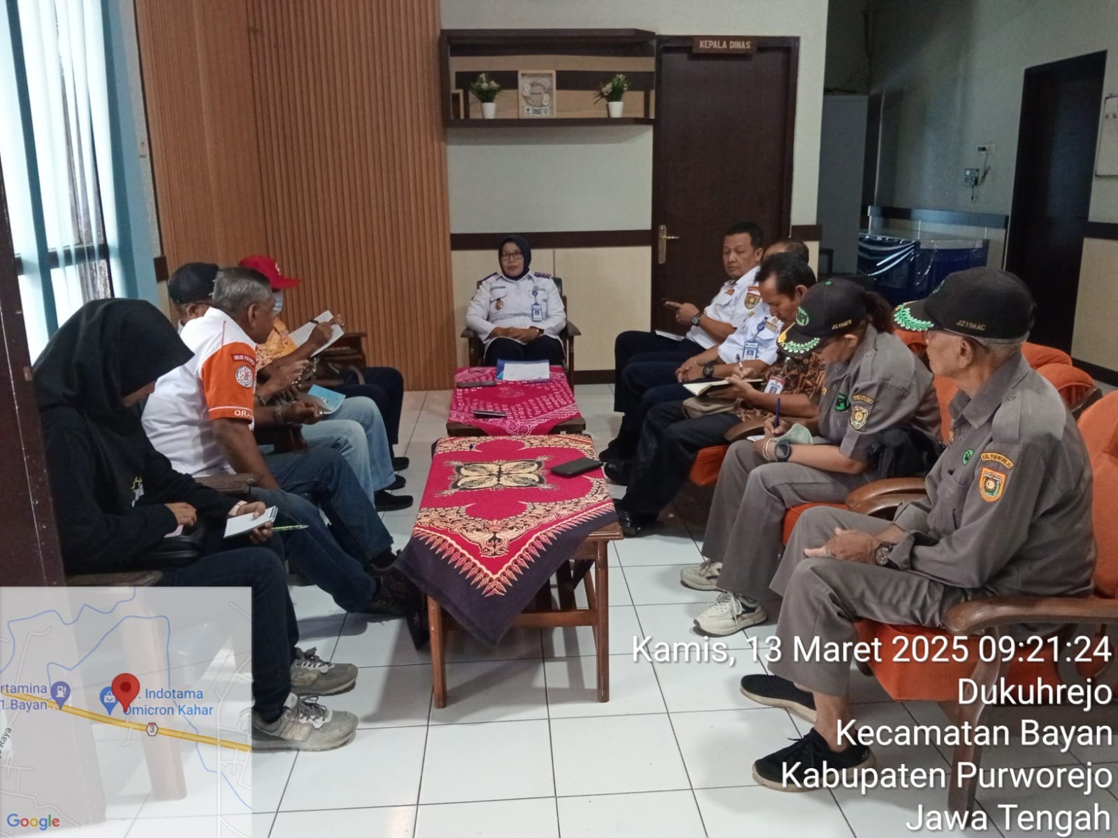 Rapat Koordinasi Persiapan Posko Terpadu Angkutan Lebaran 2025