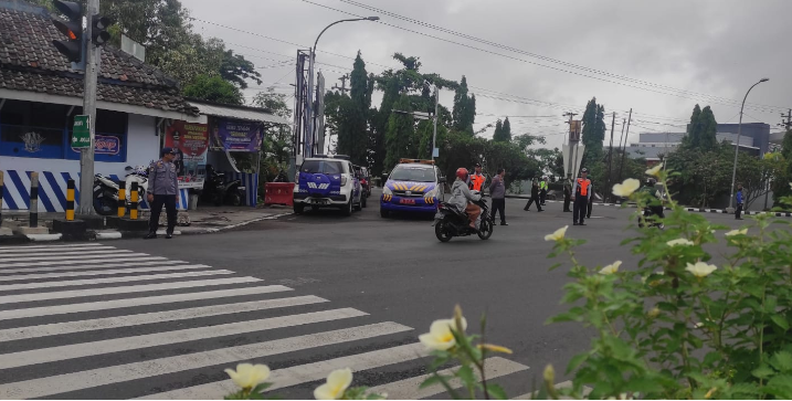 PAM Pengamanan Kunjungan Kerja Presiden di Terminal Tipe A Purworejo