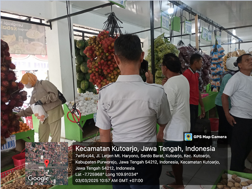 Monitoring dan sosialisasi Parkir di Kutoarjo