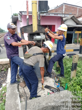 Perbaikan Palang Pintu Andong