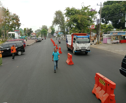 Drop Barrier Dalam Acara Purworejo Bersholawat