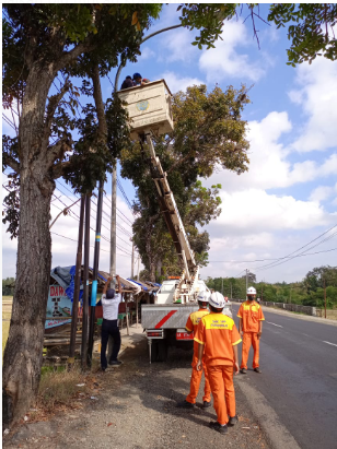 Perbaikan PJU dan Penggantian Housing Patah di Jalan Gajah Mada Batoh