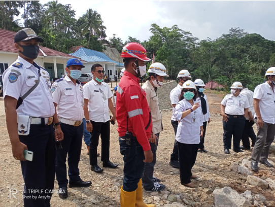 Pengawalan Dalam Acara Tinjauan PJS Bupati ke Bendungan Bener