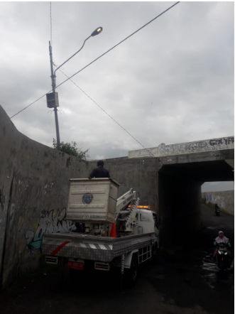 Dishub Kab Purworejo Lakukan Perbaikan Setelah Adanya Aduan PJU Underpass Besole Padam