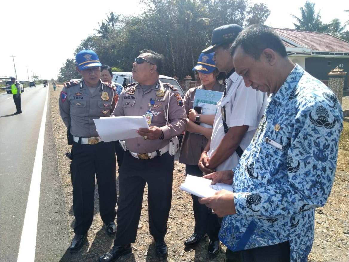 Survey Black Spot Di Jalan Daendels Bersama Polda Jateng, Dishub Dan Dinas PUPR