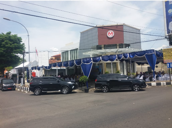 Pengamanan Peresmian Galeri Dekranasda