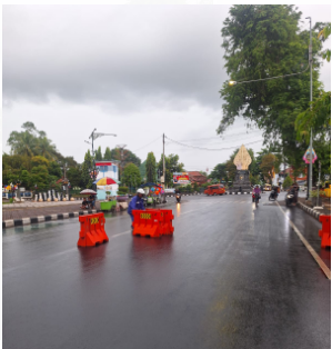 Drop Water Barier Dalam Acara Purworejo Spektakuler