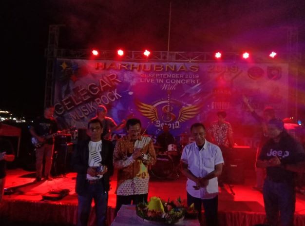 Dinas Perhubungan Kabupaten Purworejo Gelar Gelegar Musik Rock Di Puncak Hari Perhubungan Nasional