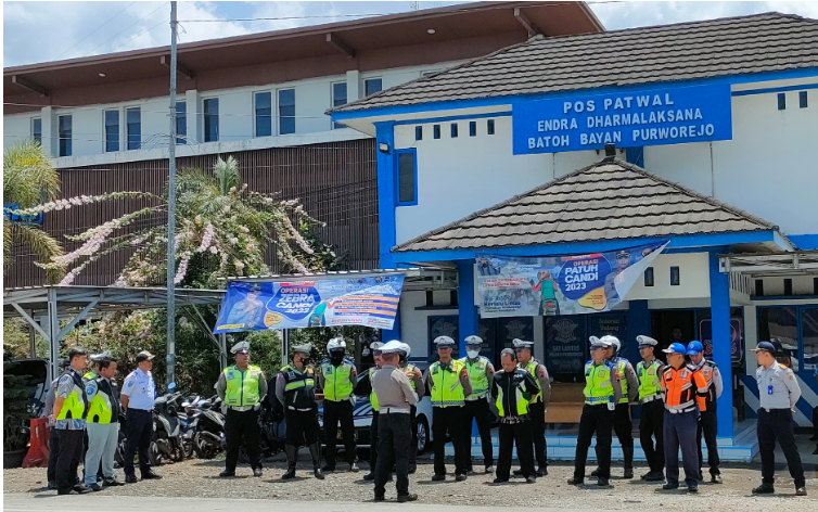 Giat Gabungan Operasi Zebra Candi Tahun 2023