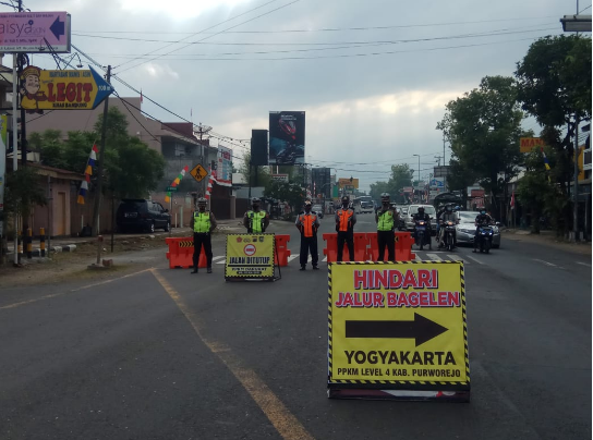 Pengamanan Arus Lalin Dalam Rangka Kunjungan Kerja Menteri Perhubungan Darat 