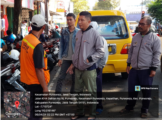 Monitoring dan Pengawasan Juru Parkir TJU