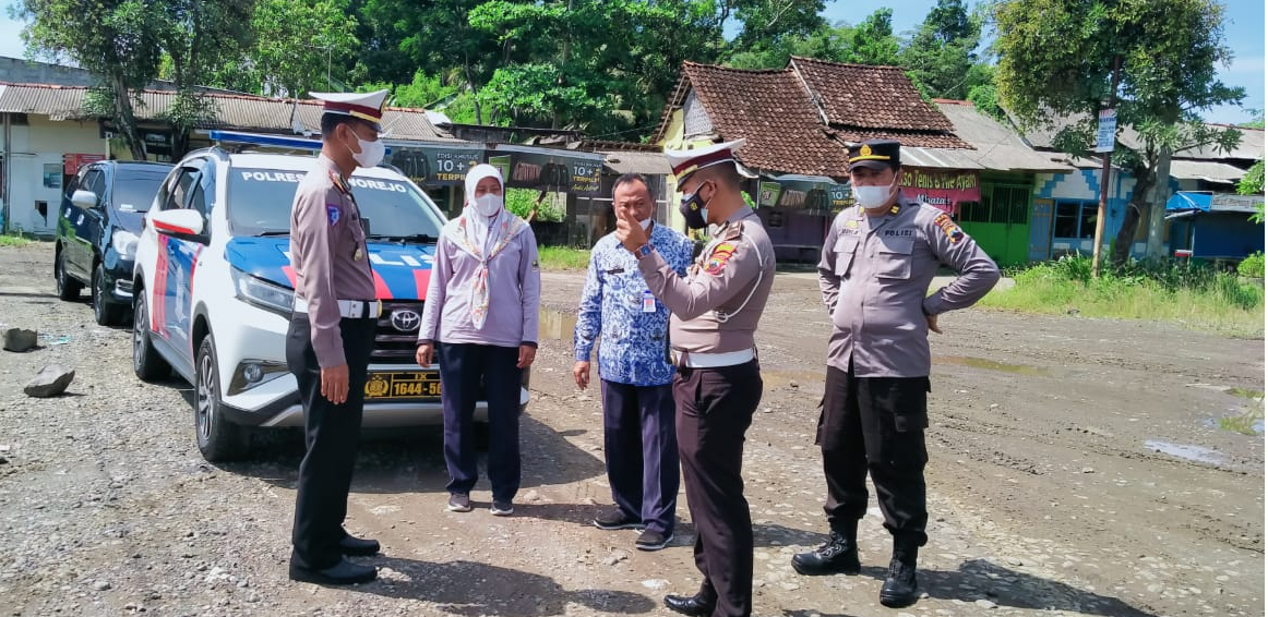 Jelang Nataru, Dishub  Bersama Polres Purworejo Lakukan Monitoring 