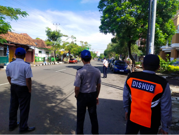 Pengamanan Musrenbang di Ganesha Convention Hall Purworejo