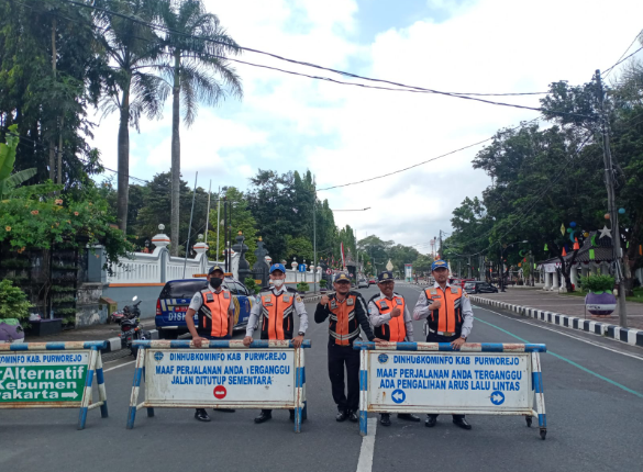 Pengamanan Kepulangan Jamaah Haji Asal Purworejo