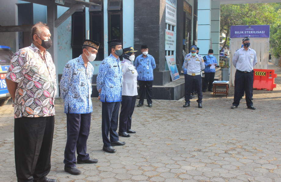 Apel Sekaligus Pelepasan Purna Tugas Pegawai Dishub Kab Purworejo