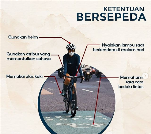 Ketentuan Bersepeda agar Selamat