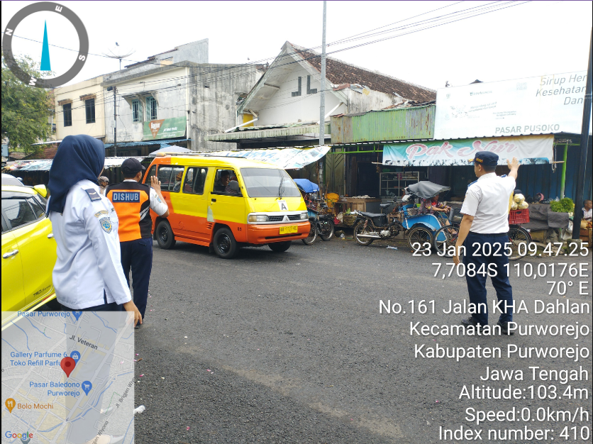 Penertiban dan Sosialisasi Angkudes di Terminal Tipe C Kongsi