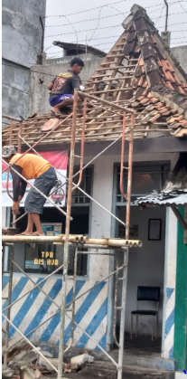 Perbaikan POS TPR di Terminal Kongsi