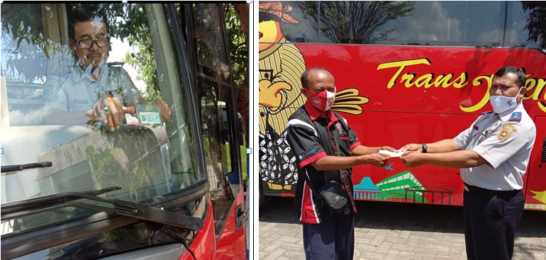 Bus Trans Jateng Lakukan Uji Kendaraan Bermotor Pertama Kali