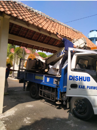 Perbaikan PJU di Rumah Dinas Wabup Purworejo